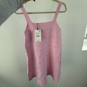 Zara Pink Pearl Dress